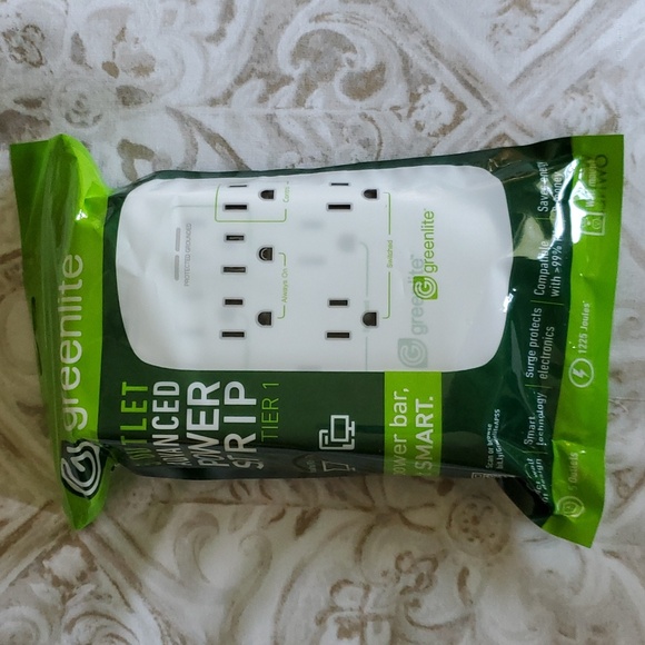 Greenlite 5 Outlet Advanced Power Strip Tier 1 - Picture 1 of 11